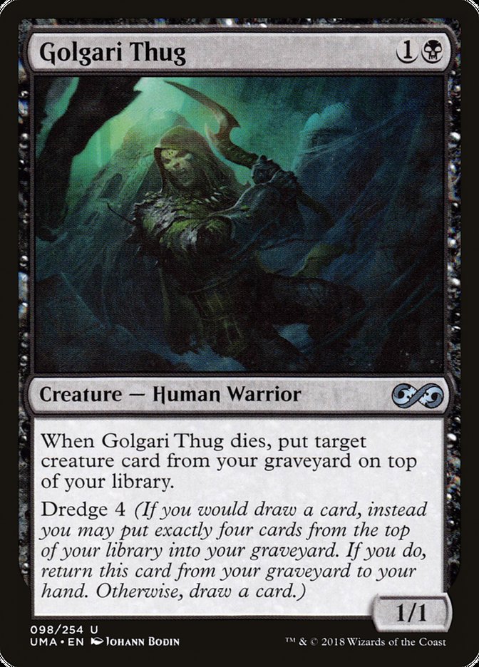 Golgari Thug [Ultimate Masters] MTG Single Magic: The Gathering | Red Claw Gaming