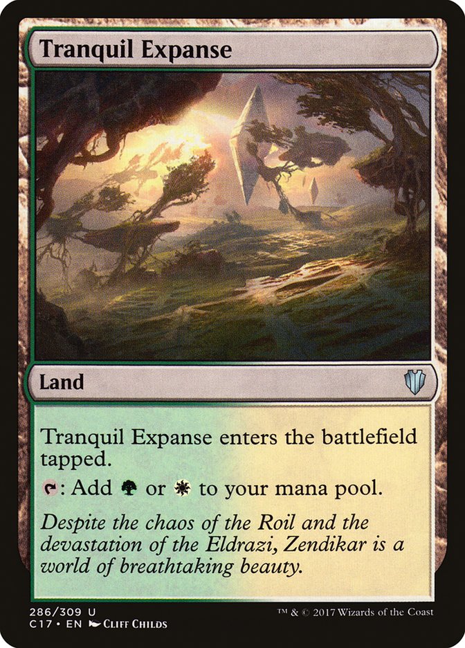 Tranquil Expanse [Commander 2017] MTG Single Magic: The Gathering | Red Claw Gaming