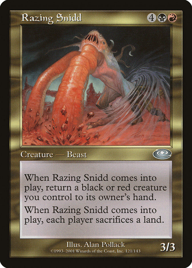 Razing Snidd [Planeshift] MTG Single Magic: The Gathering | Red Claw Gaming
