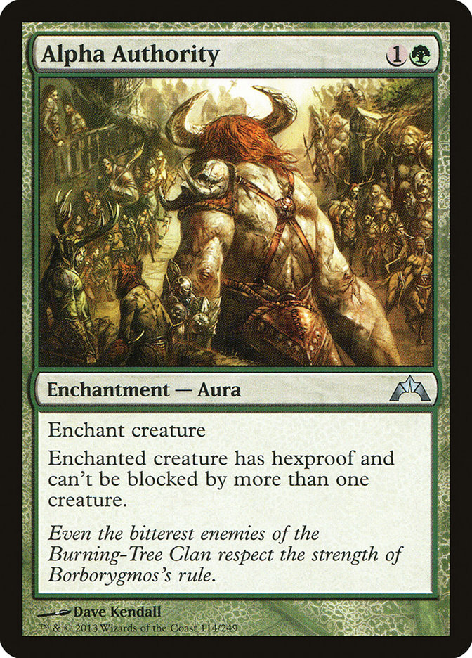 Alpha Authority [Gatecrash] MTG Single Magic: The Gathering | Red Claw Gaming