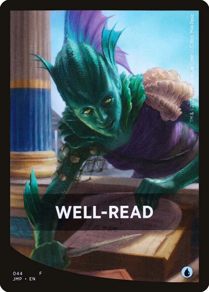 Well-Read [Jumpstart Front Cards] MTG Single Magic: The Gathering | Red Claw Gaming
