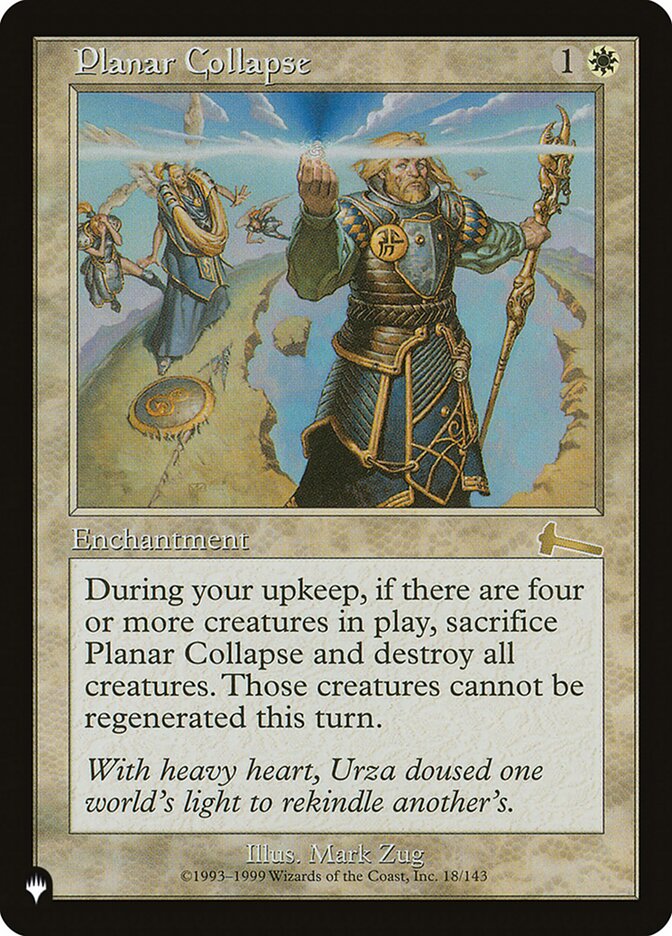 Planar Collapse [The List] MTG Single Magic: The Gathering | Red Claw Gaming