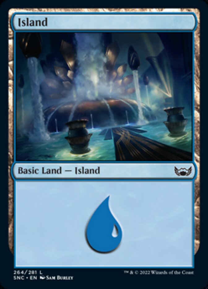 Island (264) [Streets of New Capenna] MTG Single Magic: The Gathering | Red Claw Gaming