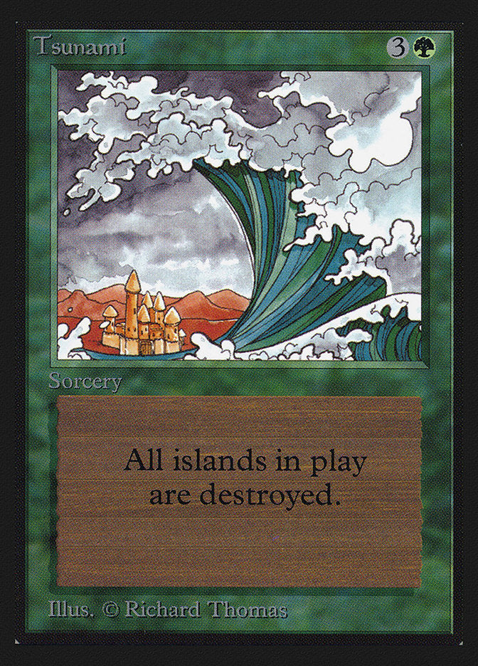Tsunami [International Collectors' Edition] MTG Single Magic: The Gathering | Red Claw Gaming