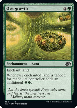 Overgrowth [Jumpstart 2022] MTG Single Magic: The Gathering | Red Claw Gaming