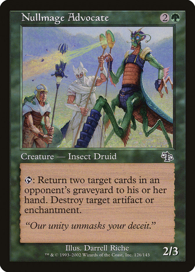 Nullmage Advocate [Judgment] MTG Single Magic: The Gathering | Red Claw Gaming