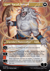 Ajani, Nacatl Pariah // Ajani, Nacatl Avenger (Borderless) [Modern Horizons 3] MTG Single Magic: The Gathering | Red Claw Gaming