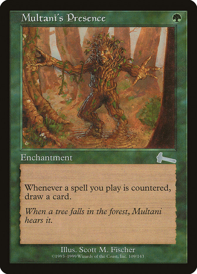 Multani's Presence [Urza's Legacy] MTG Single Magic: The Gathering | Red Claw Gaming