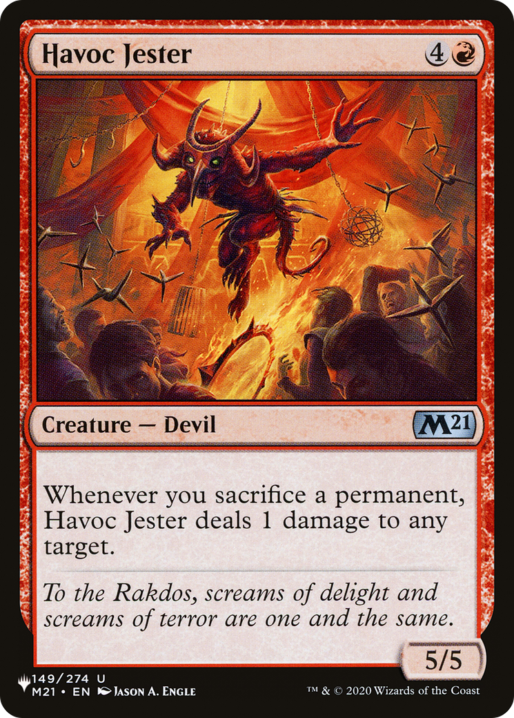 Havoc Jester [The List] MTG Single Magic: The Gathering | Red Claw Gaming