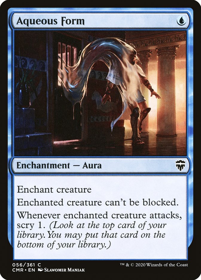 Aqueous Form [Commander Legends] MTG Single Magic: The Gathering | Red Claw Gaming
