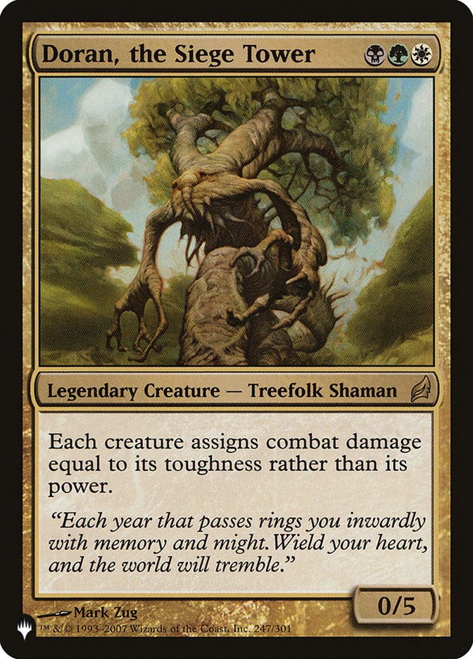 Doran, the Siege Tower [The List] MTG Single Magic: The Gathering | Red Claw Gaming