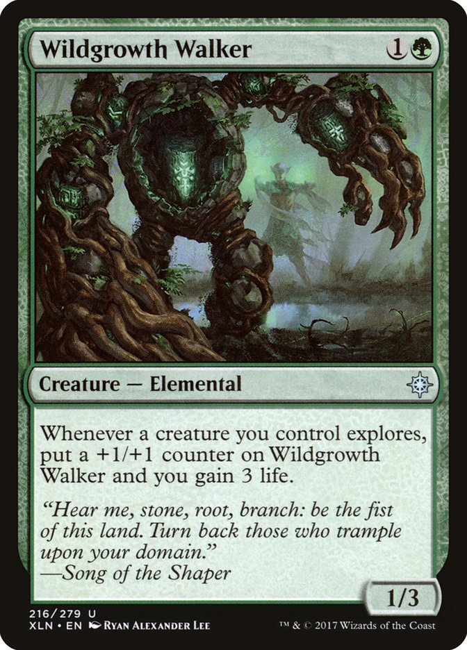 Wildgrowth Walker [Ixalan] MTG Single Magic: The Gathering | Red Claw Gaming