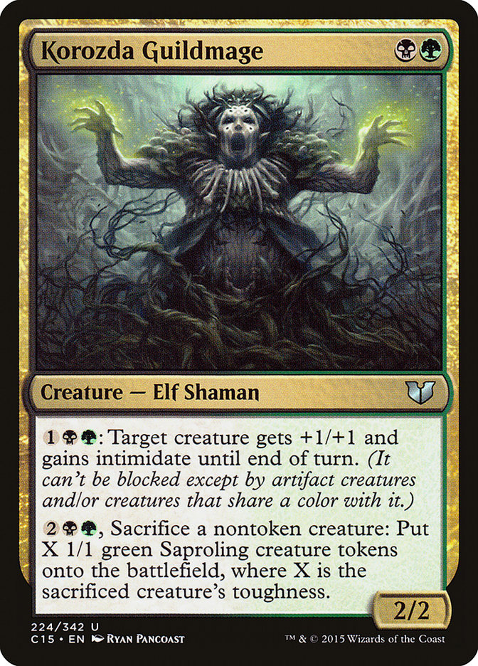 Korozda Guildmage [Commander 2015] MTG Single Magic: The Gathering | Red Claw Gaming