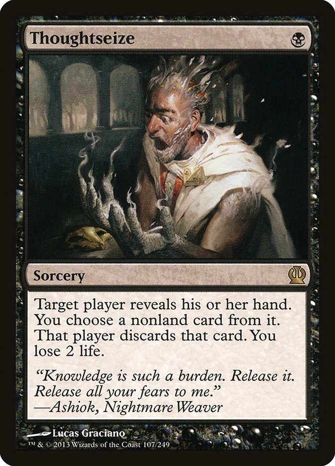 Thoughtseize [Theros] MTG Single Magic: The Gathering | Red Claw Gaming