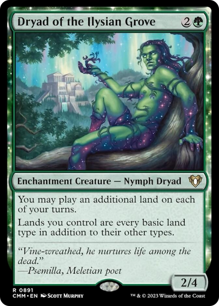 Dryad of the Ilysian Grove [Commander Masters] MTG Single Magic: The Gathering | Red Claw Gaming