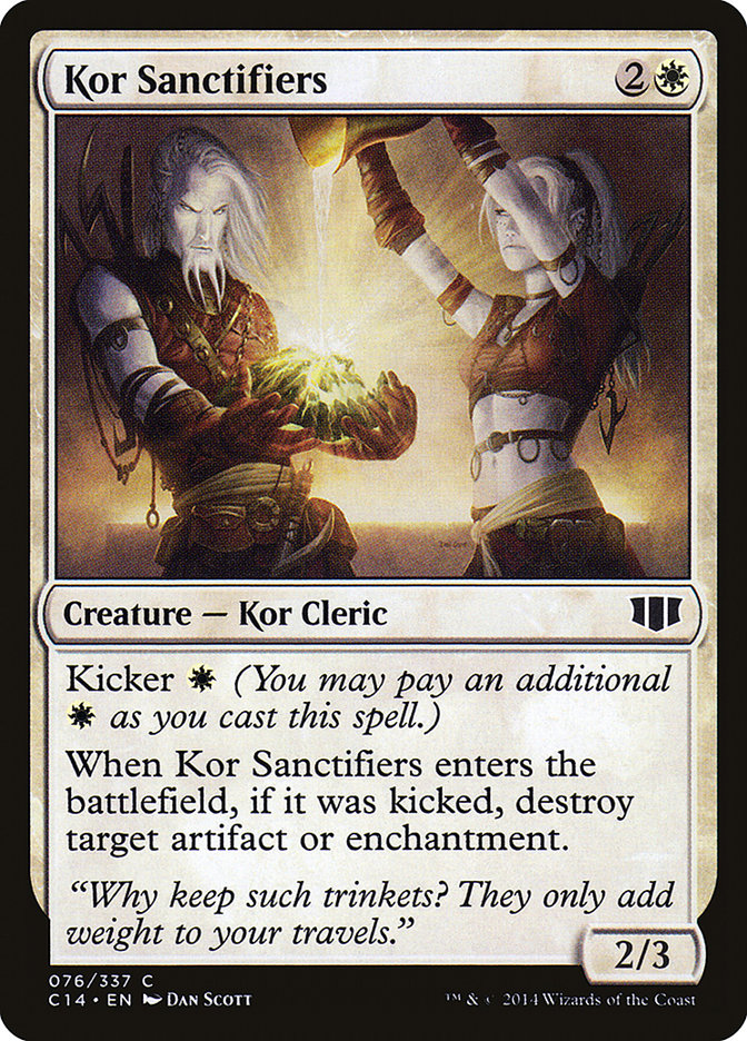 Kor Sanctifiers [Commander 2014] MTG Single Magic: The Gathering | Red Claw Gaming