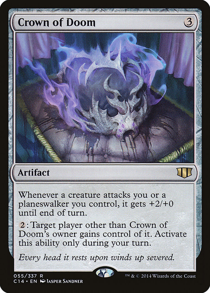 Crown of Doom [Commander 2014] MTG Single Magic: The Gathering | Red Claw Gaming