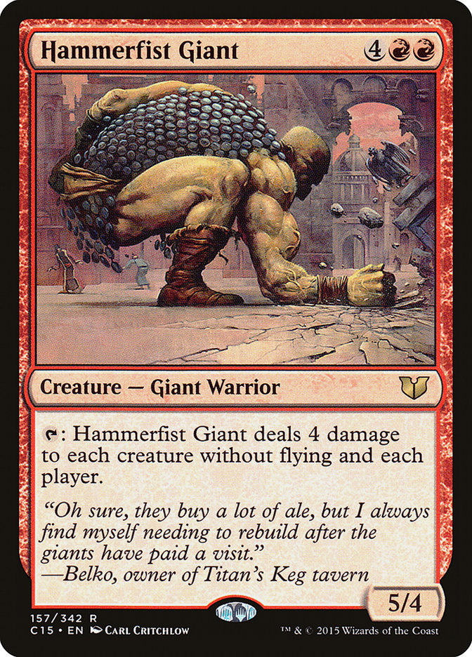 Hammerfist Giant [Commander 2015] MTG Single Magic: The Gathering | Red Claw Gaming