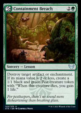 Containment Breach [Strixhaven: School of Mages] MTG Single Magic: The Gathering | Red Claw Gaming
