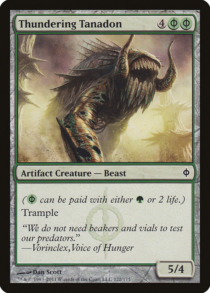 Thundering Tanadon [New Phyrexia] MTG Single Magic: The Gathering | Red Claw Gaming
