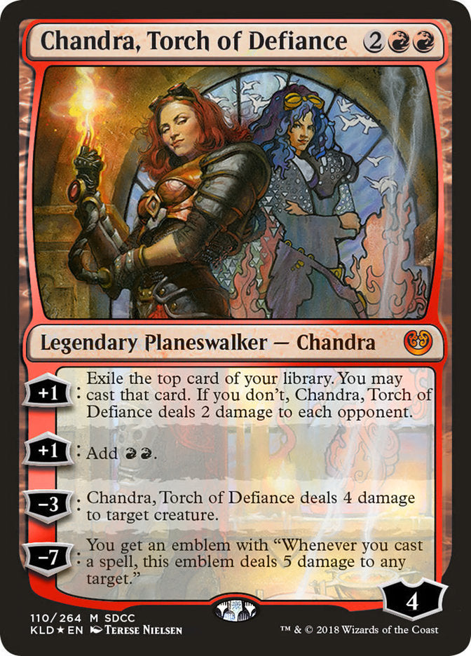 Chandra, Torch of Defiance [San Diego Comic-Con 2018] MTG Single Magic: The Gathering | Red Claw Gaming