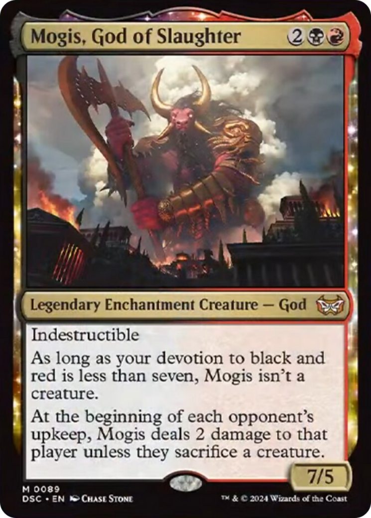 Mogis, God of Slaughter [Duskmourn: House of Horror Commander] MTG Single Magic: The Gathering | Red Claw Gaming