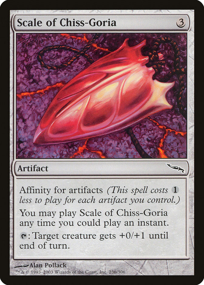 Scale of Chiss-Goria [Mirrodin] MTG Single Magic: The Gathering | Red Claw Gaming