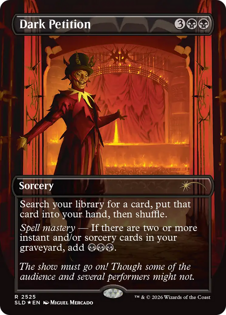 Dark Petition [Secret Lair Drop Series] MTG Single Magic: The Gathering | Red Claw Gaming