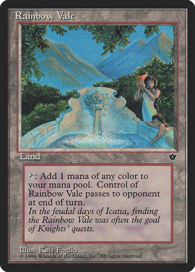 Rainbow Vale [Fallen Empires] MTG Single Magic: The Gathering | Red Claw Gaming