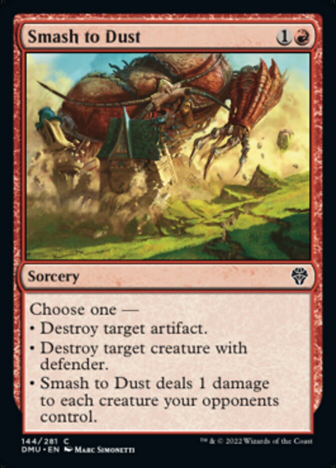 Smash to Dust [Dominaria United] MTG Single Magic: The Gathering | Red Claw Gaming