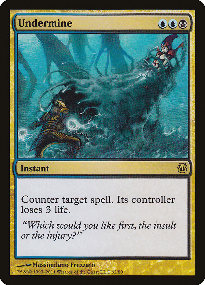 Undermine [Duel Decks: Ajani vs. Nicol Bolas] MTG Single Magic: The Gathering | Red Claw Gaming