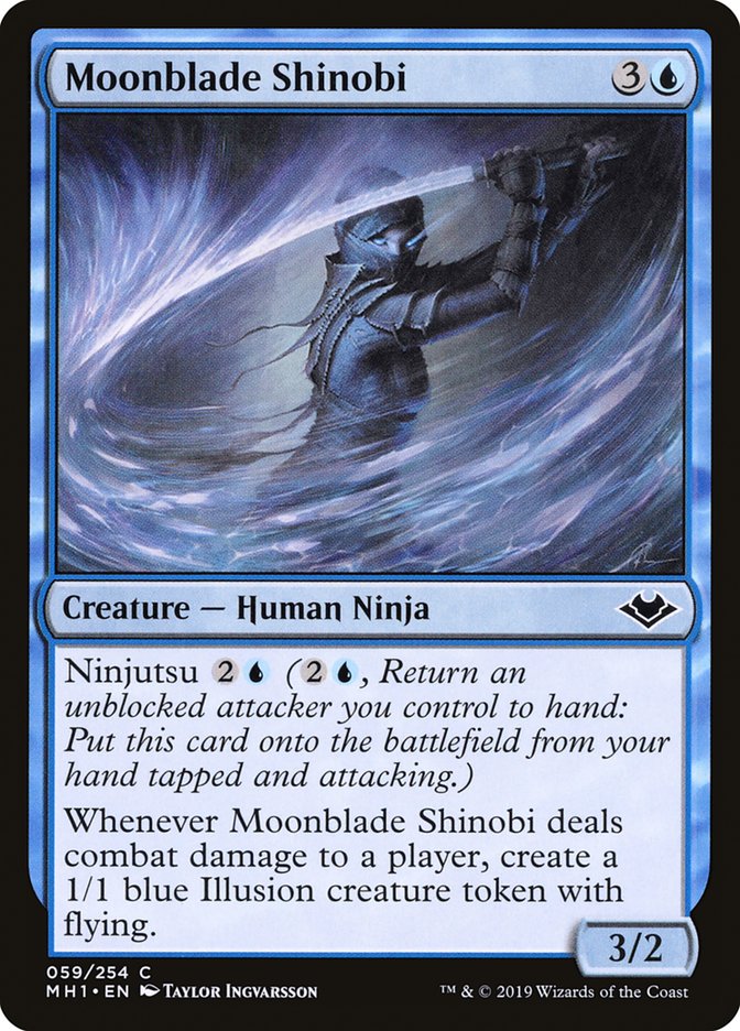 Moonblade Shinobi [Modern Horizons] MTG Single Magic: The Gathering    | Red Claw Gaming