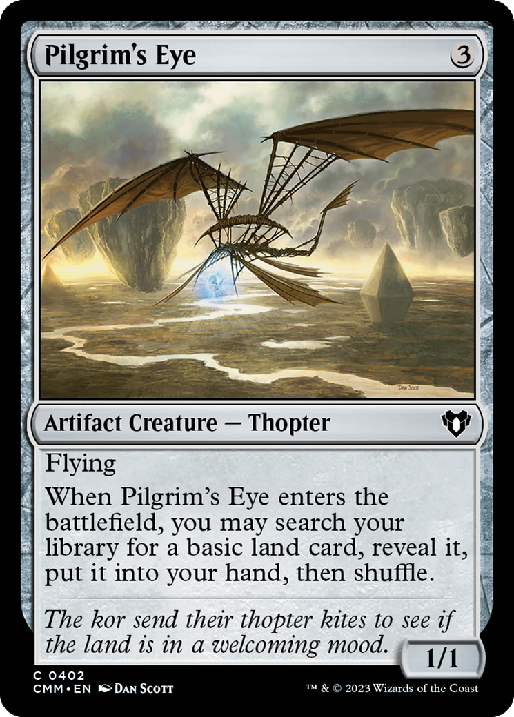 Pilgrim's Eye [Commander Masters] MTG Single Magic: The Gathering | Red Claw Gaming