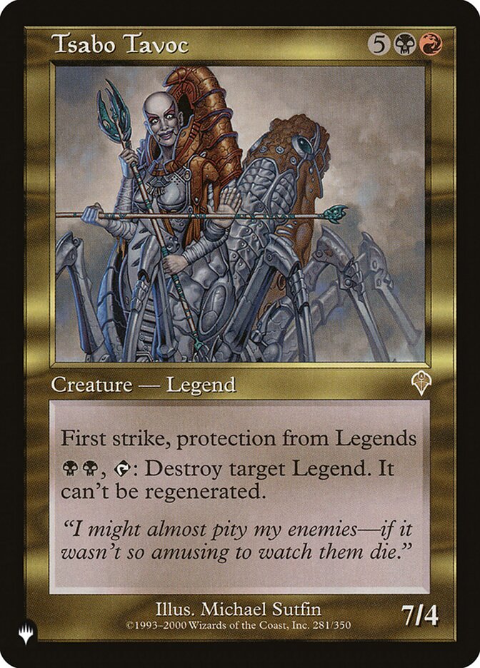 Tsabo Tavoc [The List] MTG Single Magic: The Gathering | Red Claw Gaming