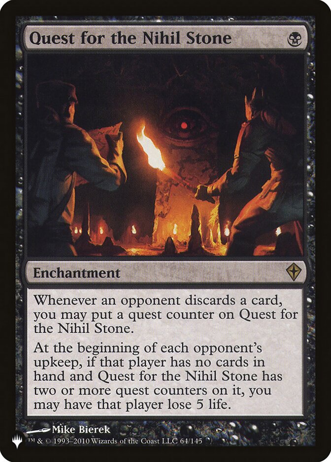Quest for the Nihil Stone [The List] MTG Single Magic: The Gathering | Red Claw Gaming