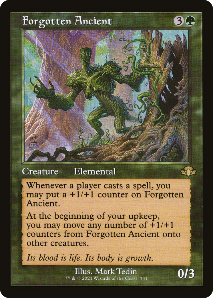 Forgotten Ancient (Retro) [Dominaria Remastered] MTG Single Magic: The Gathering | Red Claw Gaming
