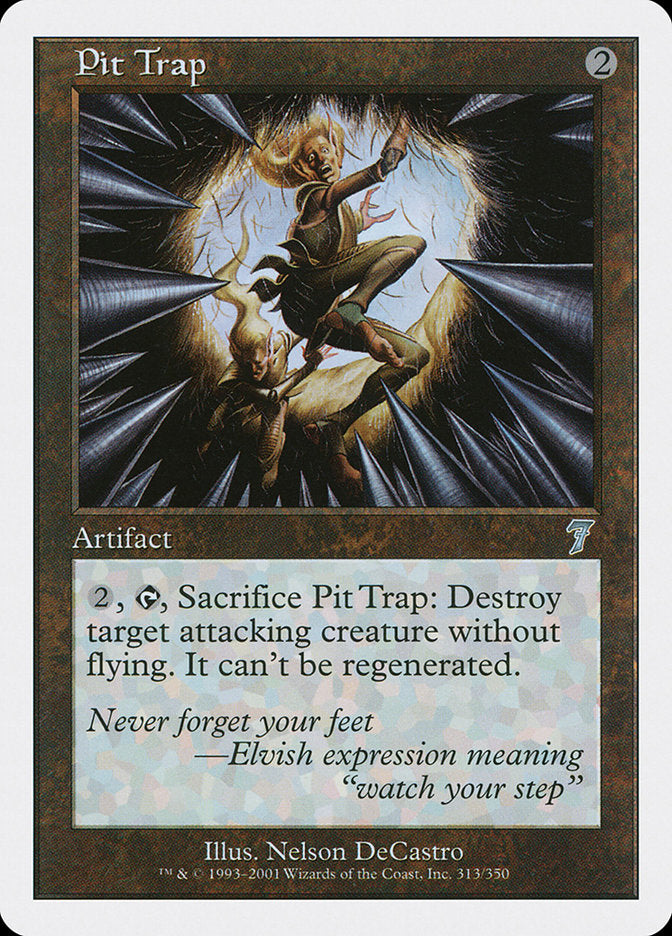 Pit Trap [Seventh Edition] MTG Single Magic: The Gathering | Red Claw Gaming