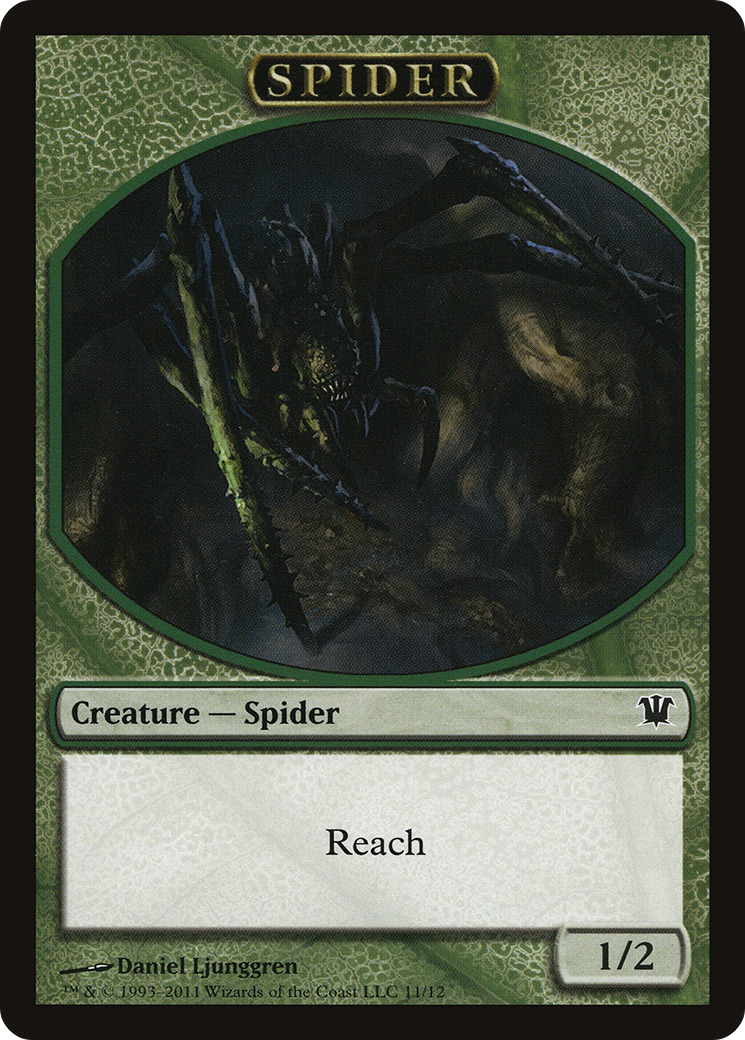 Insect // Spider Double-Sided Token [Innistrad Remastered Tokens] MTG Single Magic: The Gathering | Red Claw Gaming
