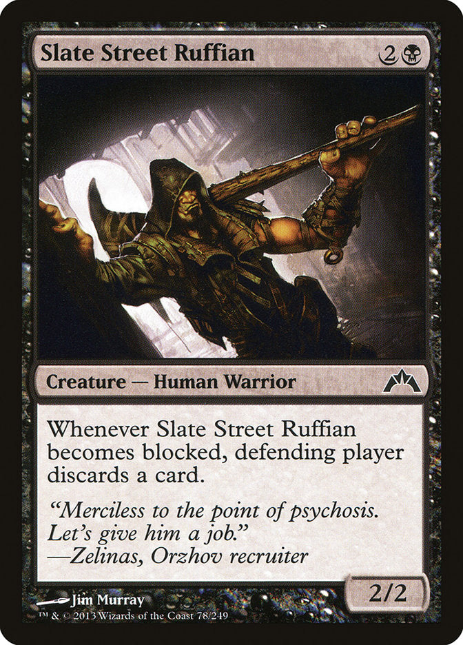 Slate Street Ruffian [Gatecrash] MTG Single Magic: The Gathering | Red Claw Gaming