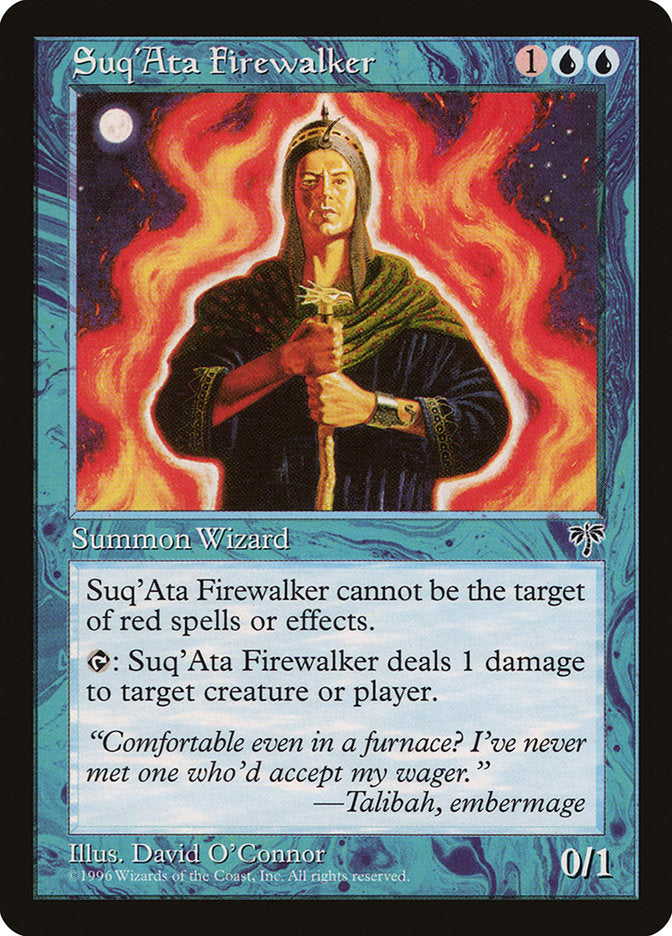 Suq'Ata Firewalker [Mirage] MTG Single Magic: The Gathering | Red Claw Gaming