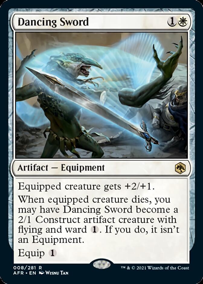 Dancing Sword [Dungeons & Dragons: Adventures in the Forgotten Realms] MTG Single Magic: The Gathering | Red Claw Gaming