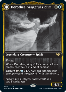 Dorothea, Vengeful Victim // Dorothea's Retribution [Innistrad: Double Feature] MTG Single Magic: The Gathering | Red Claw Gaming