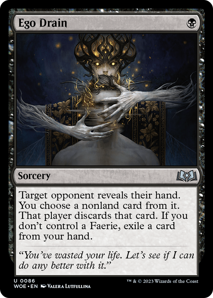 Ego Drain [Wilds of Eldraine] MTG Single Magic: The Gathering    | Red Claw Gaming