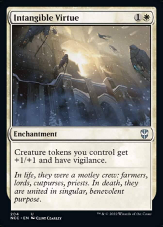 Intangible Virtue [Streets of New Capenna Commander] MTG Single Magic: The Gathering | Red Claw Gaming