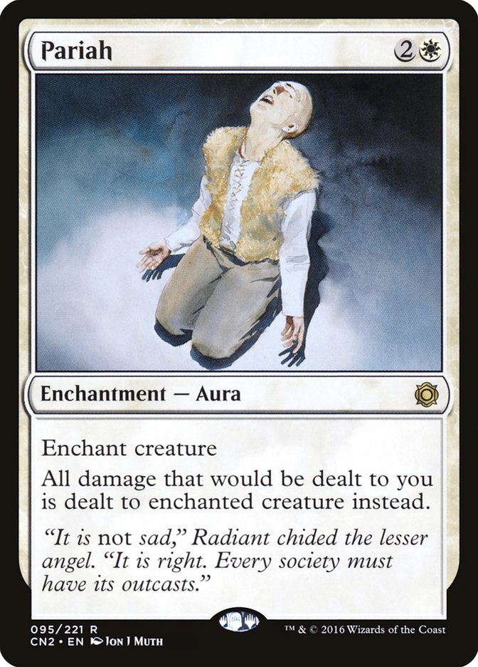 Pariah [Conspiracy: Take the Crown] MTG Single Magic: The Gathering | Red Claw Gaming
