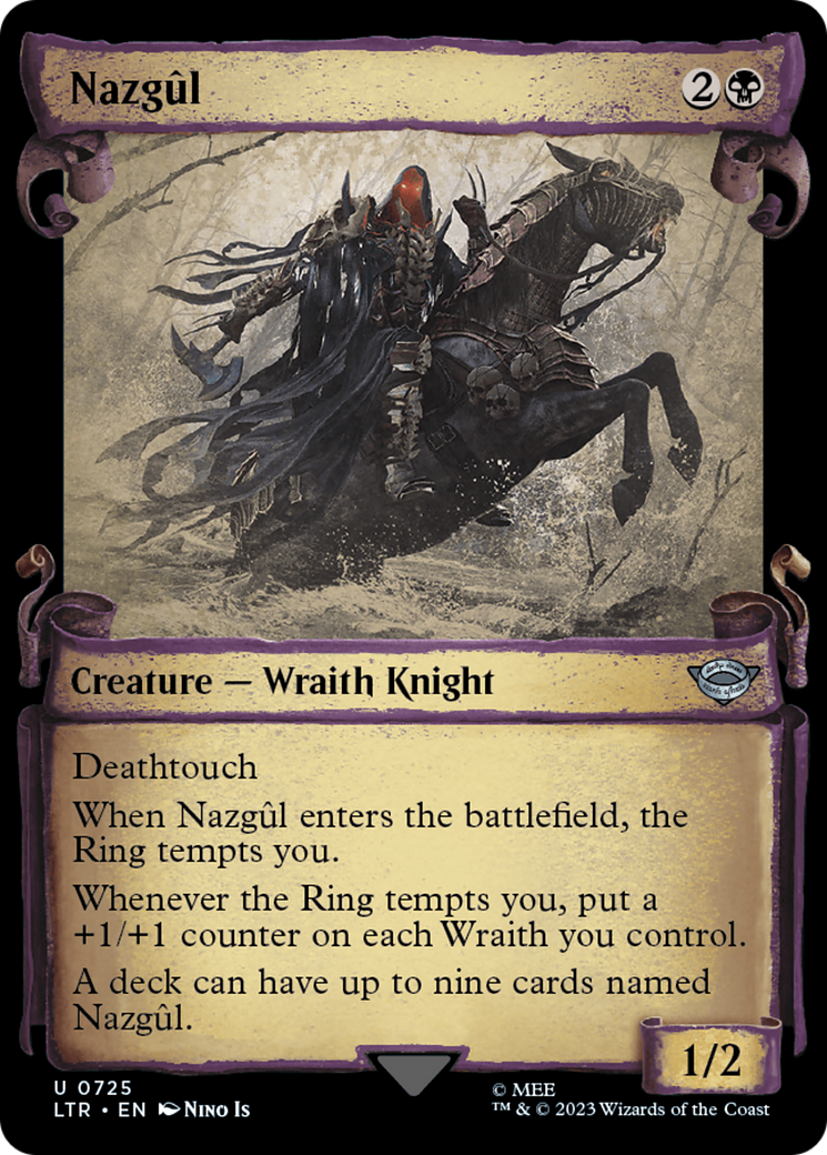 Nazgul (0725) [The Lord of the Rings: Tales of Middle-Earth Showcase Scrolls] MTG Single Magic: The Gathering | Red Claw Gaming