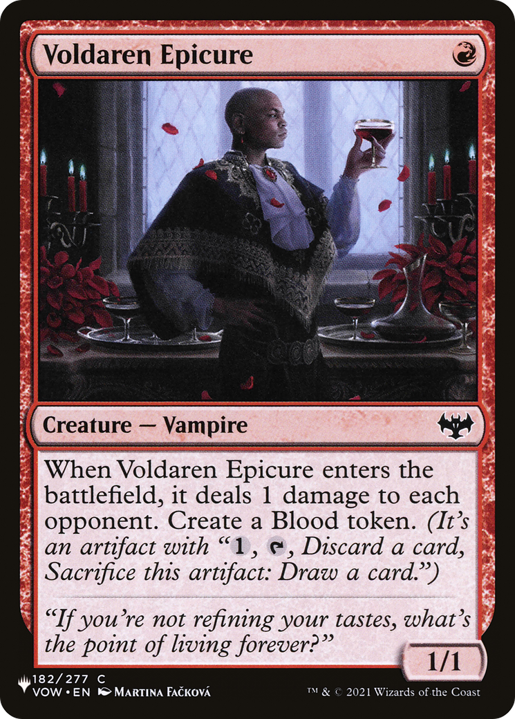 Voldaren Epicure [The List] MTG Single Magic: The Gathering | Red Claw Gaming