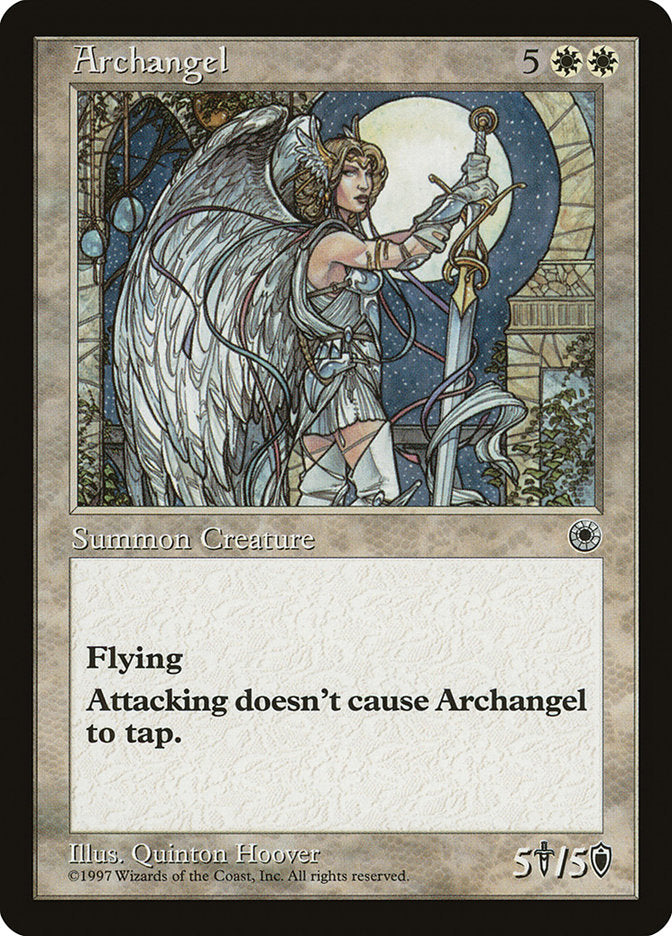 Archangel [Portal] MTG Single Magic: The Gathering | Red Claw Gaming