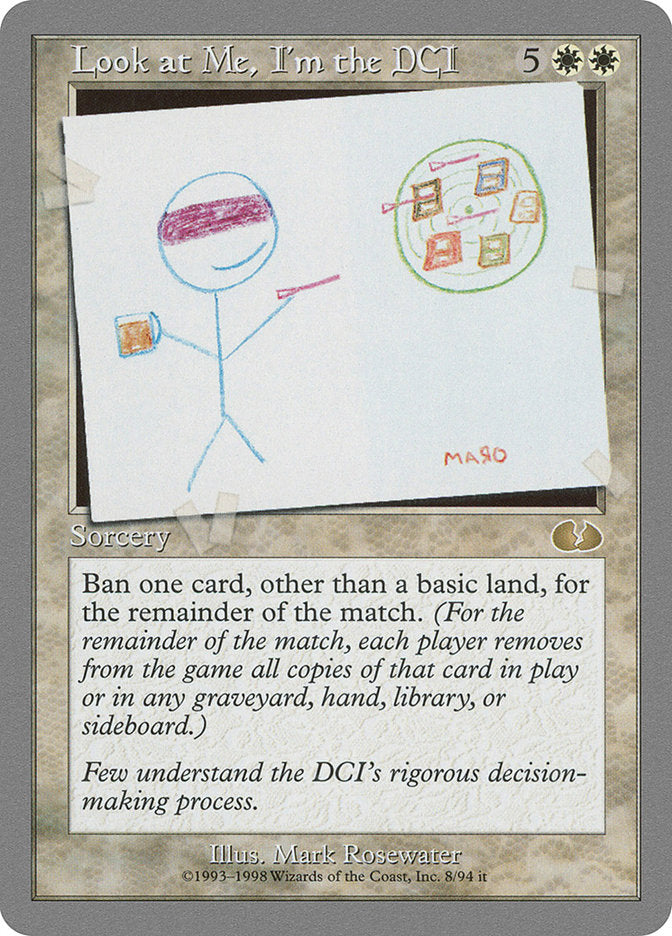 Look at Me, I'm the DCI [Unglued] MTG Single Magic: The Gathering | Red Claw Gaming