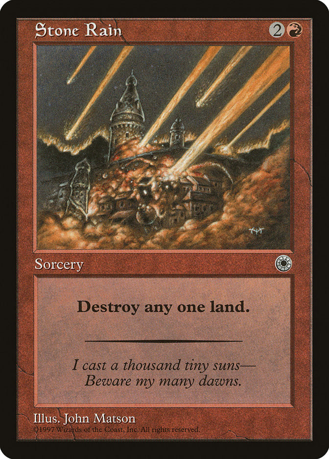 Stone Rain [Portal] MTG Single Magic: The Gathering | Red Claw Gaming